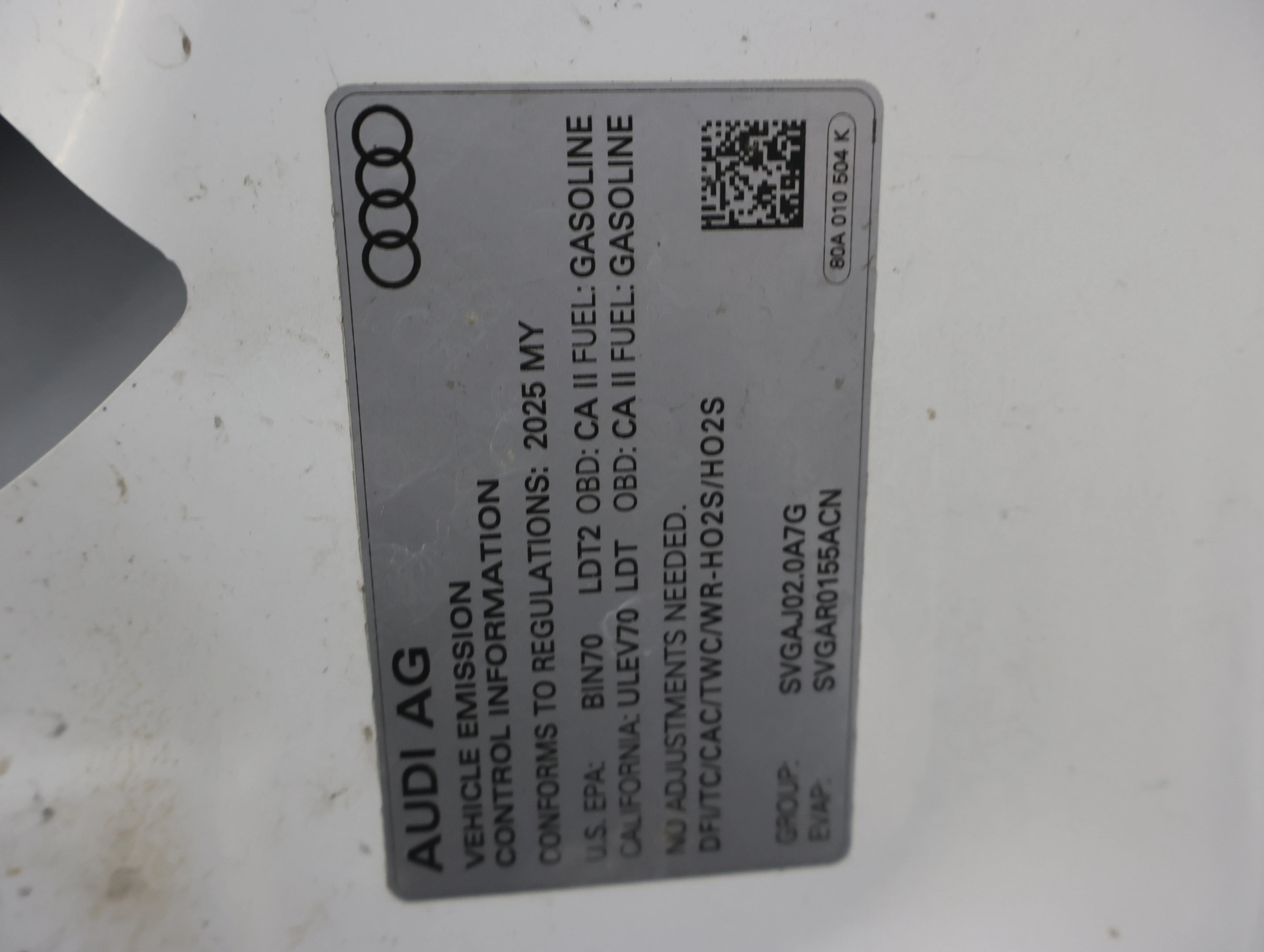Used 2025 Arkona White Audi 45 S line Premium image 20