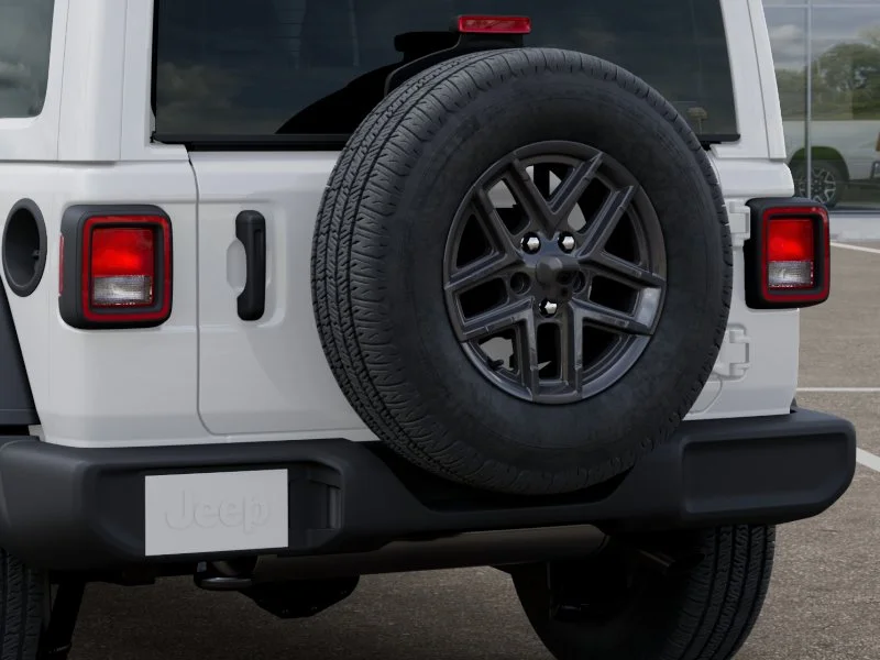 New 2026 Bright White Clear-Coat Exterior Paint Jeep Sport S image 28