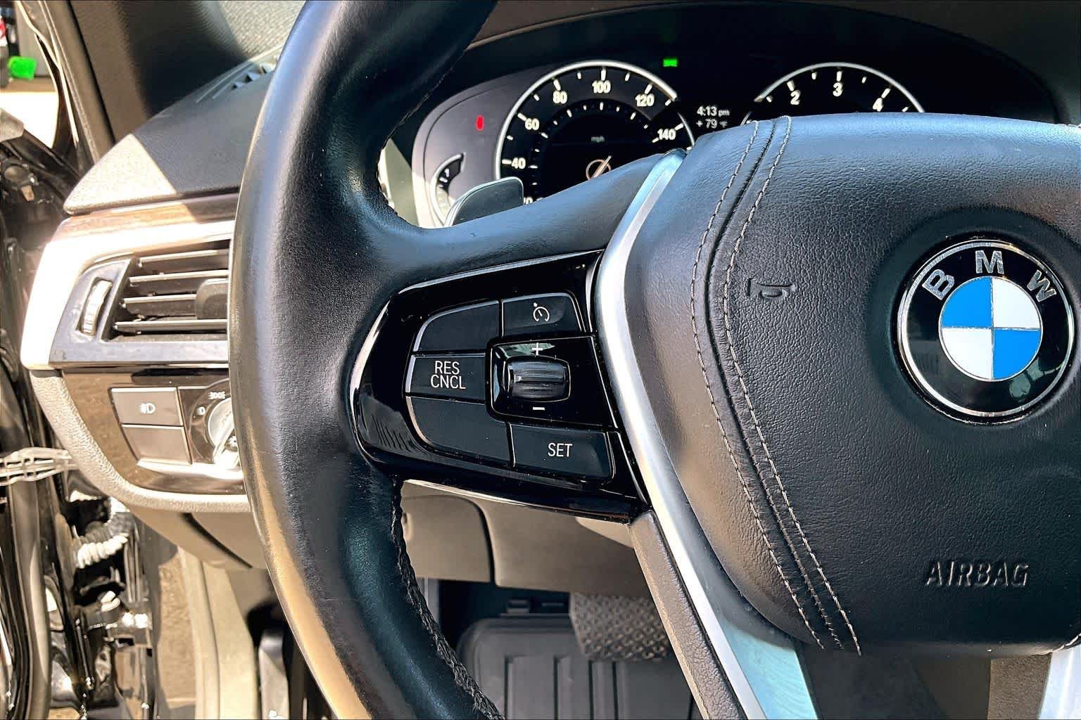 Used 2018 Jet Black BMW 530i image 26