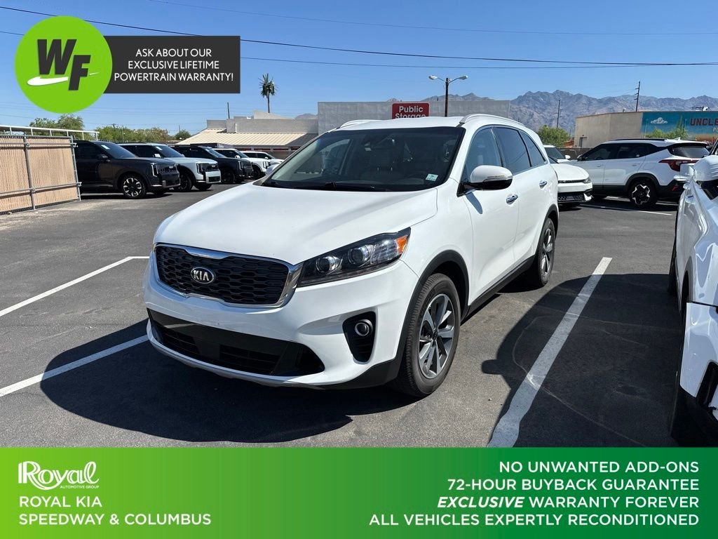 Used 2019 White Kia EX image 1