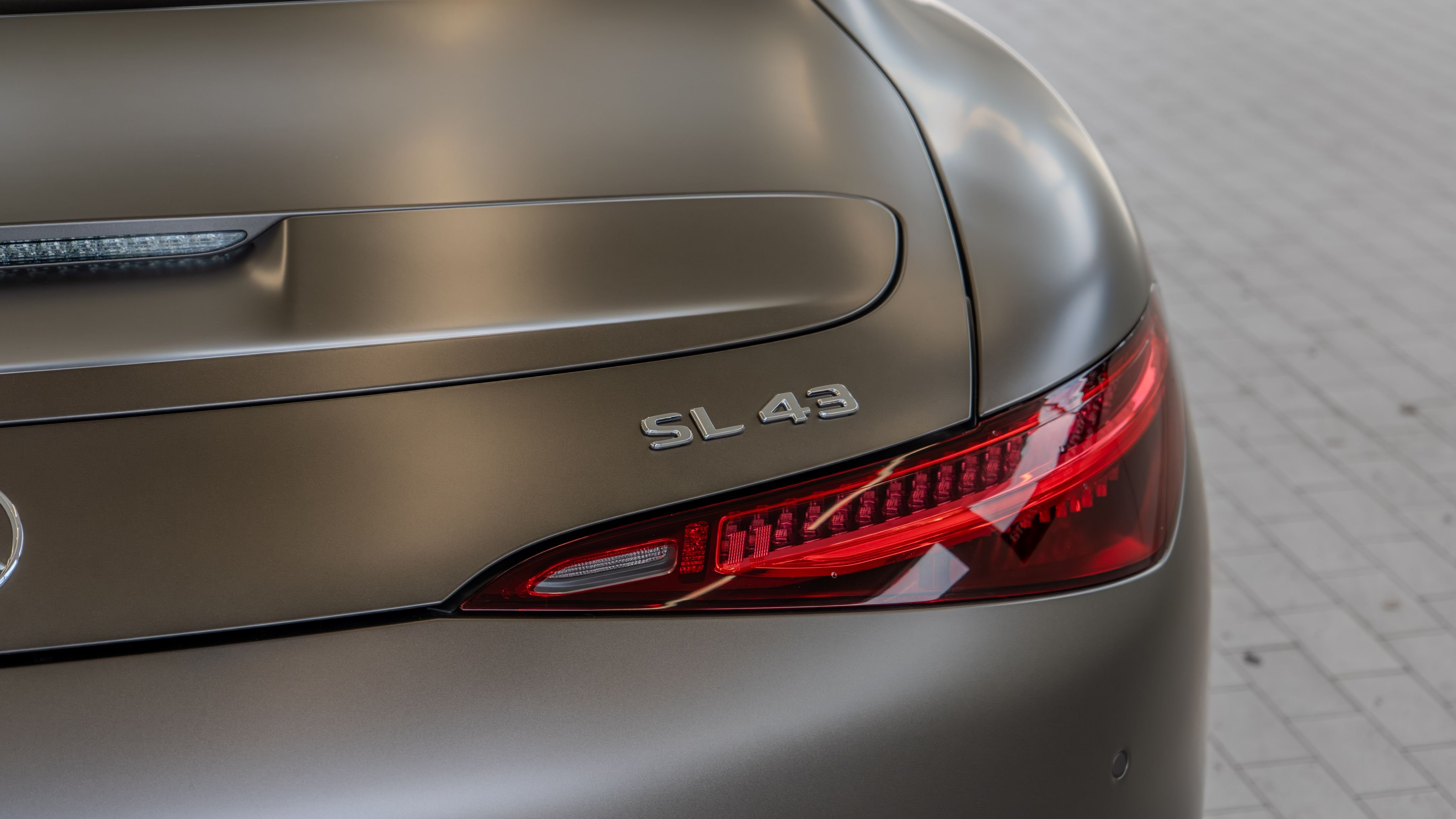 New 2026 Monza Grey Magno Mercedes-Benz SL 43 AMG® image 24