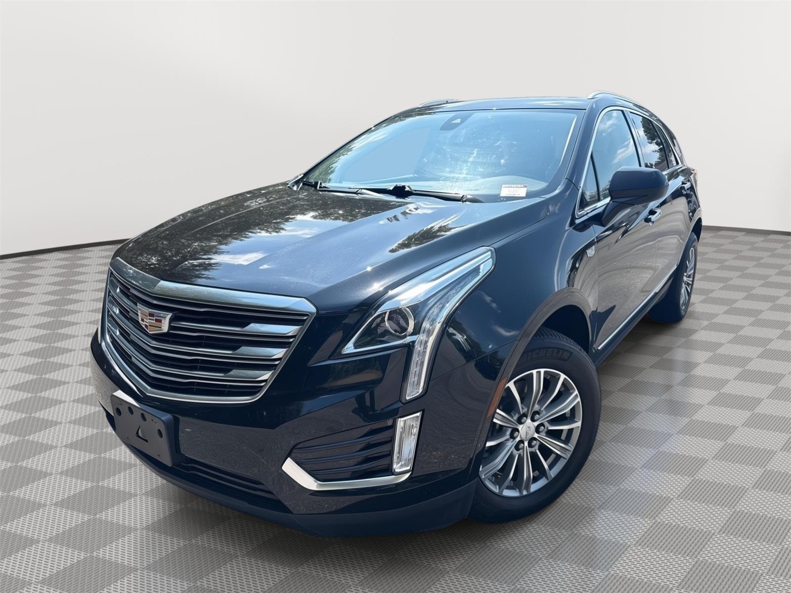 Used 2017 Stellar Black Metallic Cadillac Luxury FWD image 2