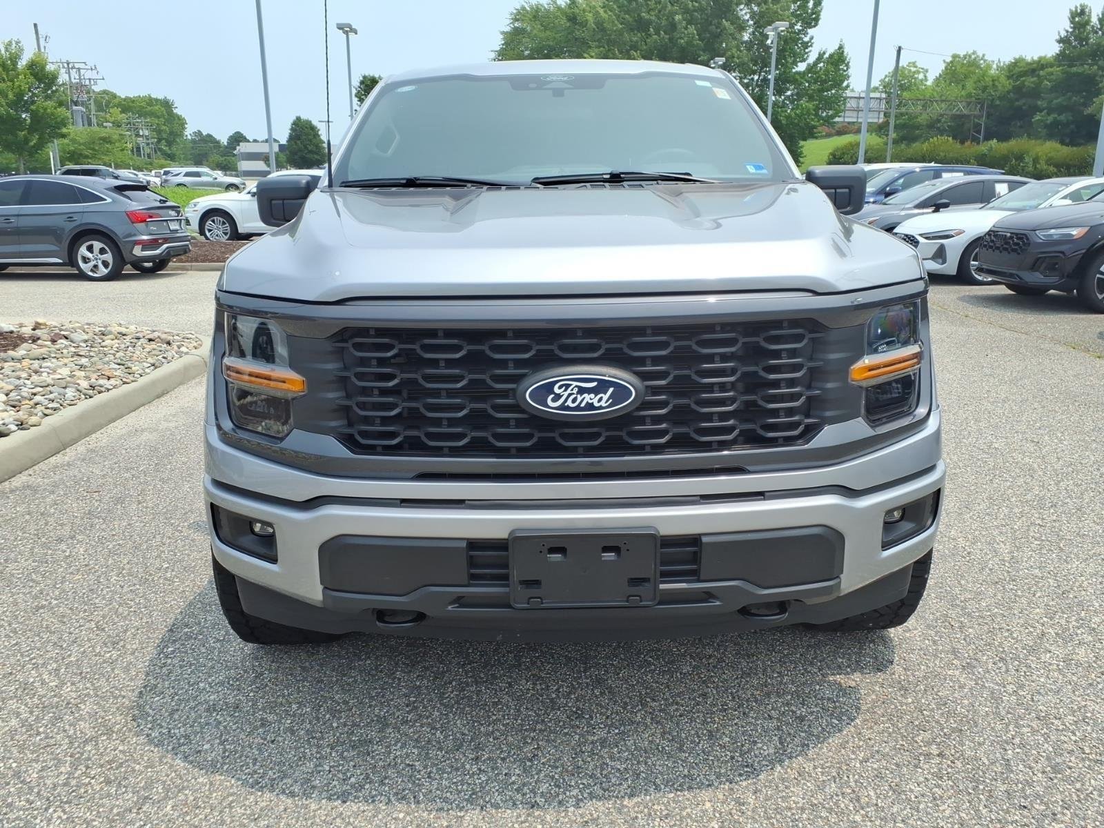 Used 2024 Iconic Silver Metallic Ford STX image 2