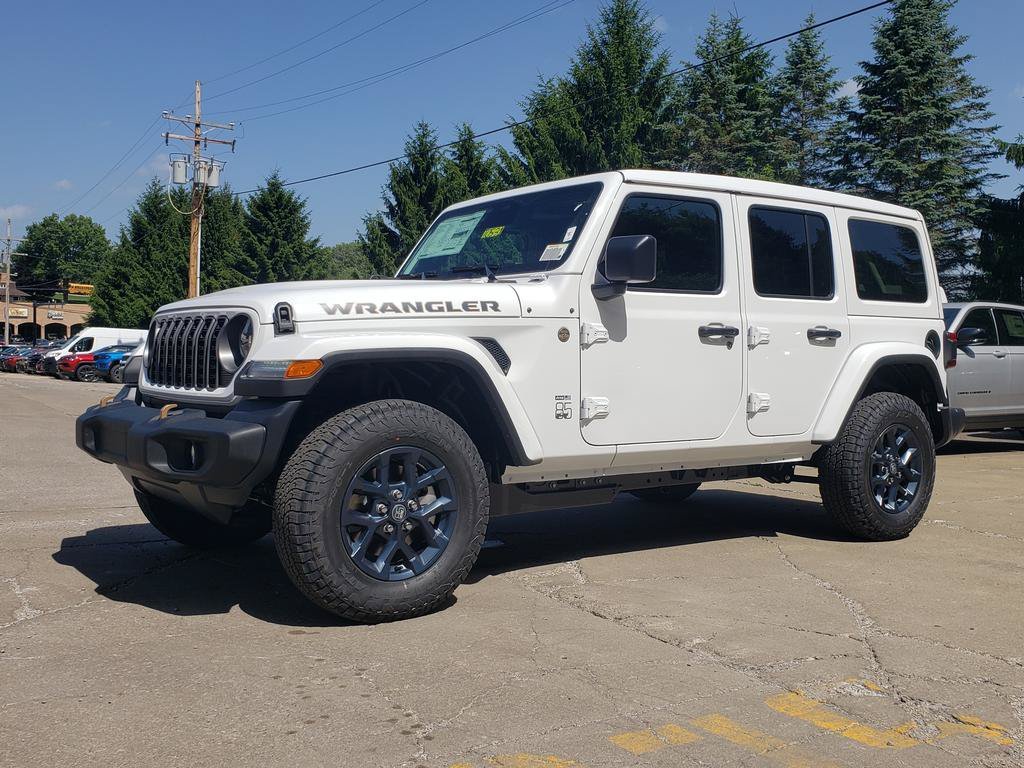New 2026 Bright White Clear-Coat Exterior Paint Jeep 85th Anniversary image 8