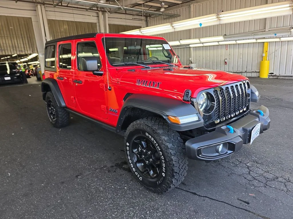 Used 2023 Red Jeep Willys 4xe image 3