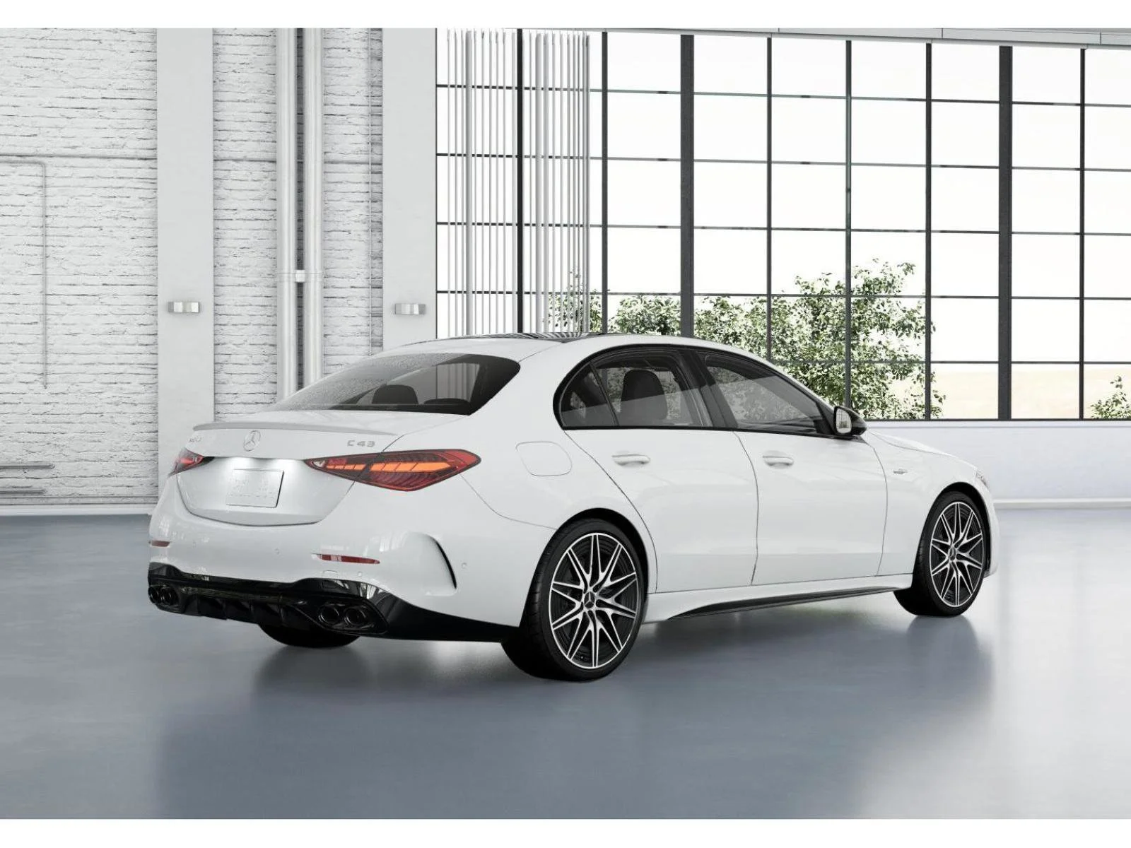 New 2026 POLAR WHITE Mercedes-Benz AMG® C 43 image 22