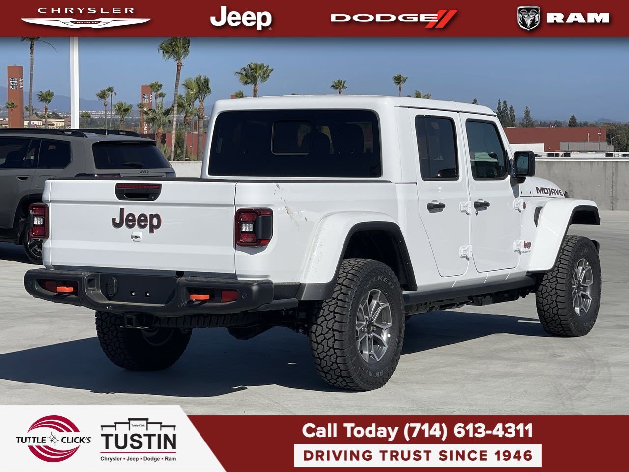New 2026 Bright White Clearcoat Jeep Mojave image 6