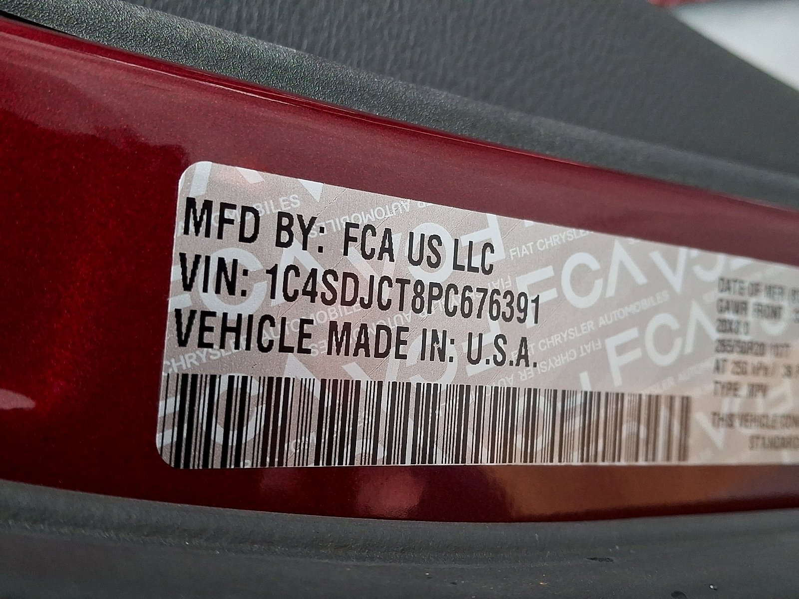 Certified Used 2023 Octane Red Pearlcoat - PRV Dodge R/T AWD image 27
