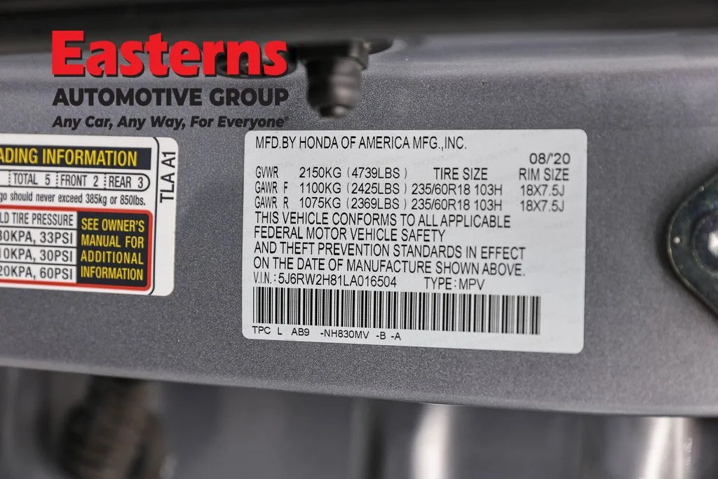 Used 2020 Gray Honda EX-L image 36