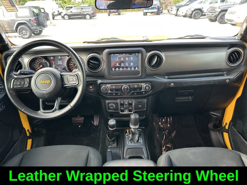 Certified Used 2020 Yellow Jeep Unlimited Sport S image 32