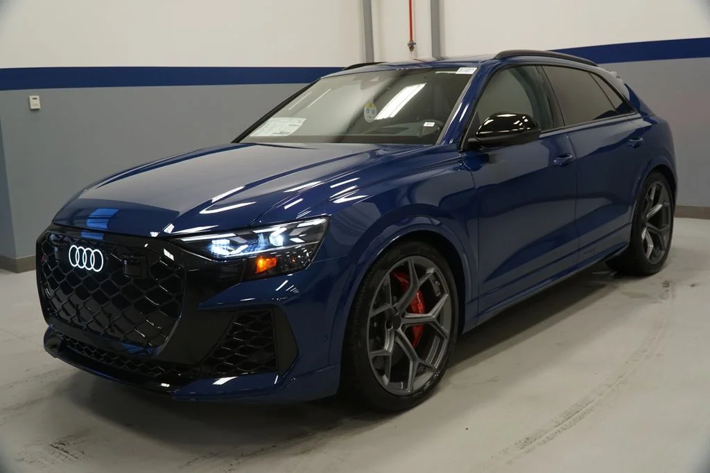 New 2026 Blue Audi 4.0T image 3