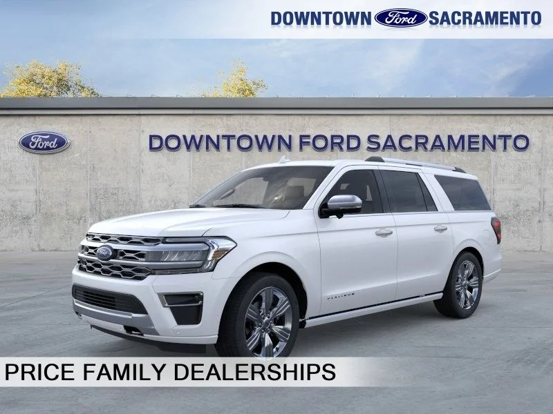 New 2024 White Ford Platinum image 1