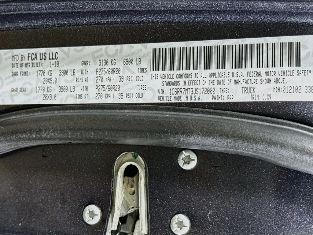 Used 2018 Maximum Steel Metallic Clearcoat Ram Sport image 33