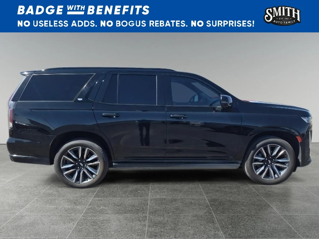 Used 2022 Black Raven Cadillac Sport Platinum image 3