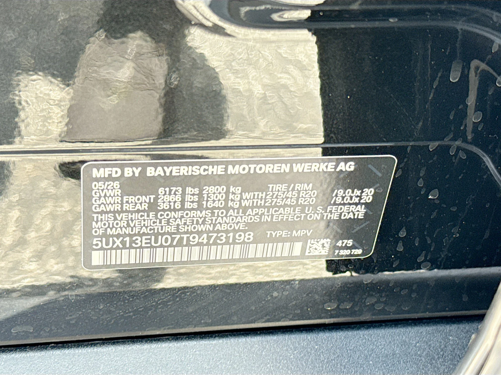 New 2026 Black Sapphire Metallic BMW sDrive40i image 43