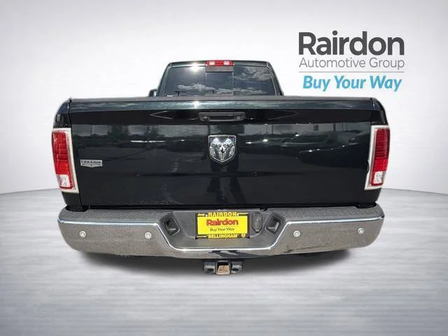 Used 2017 Black Forest Green Pearlcoat Ram Laramie image 6