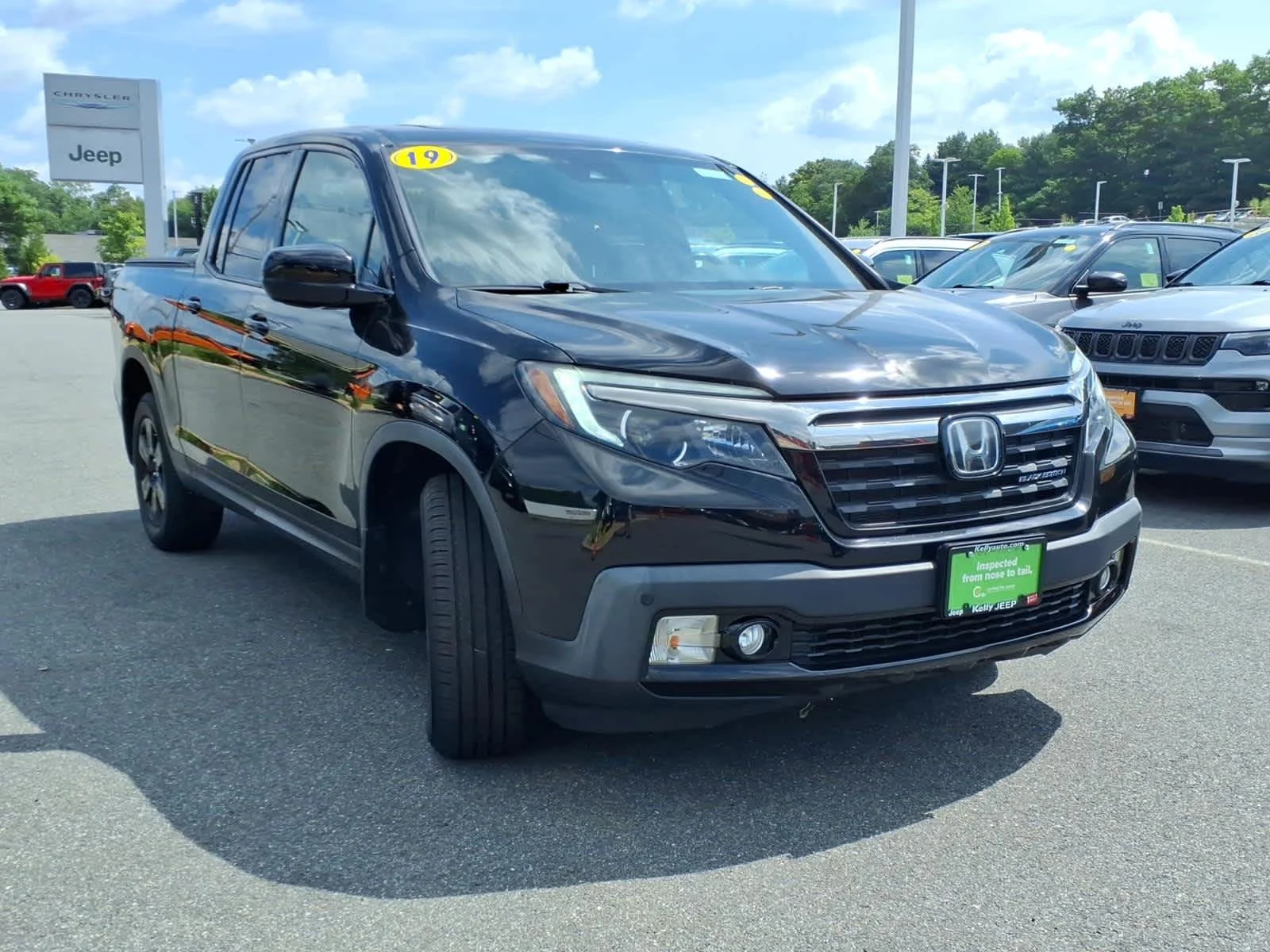 Used 2019 Crystal Black Pearl Honda Black Edition image 5