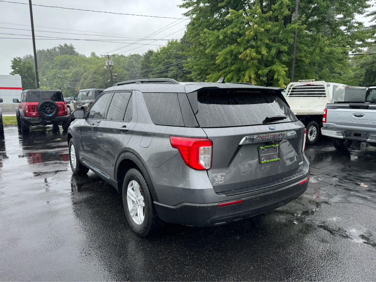 Used 2024 Carbonized Gray Ford XLT image 3