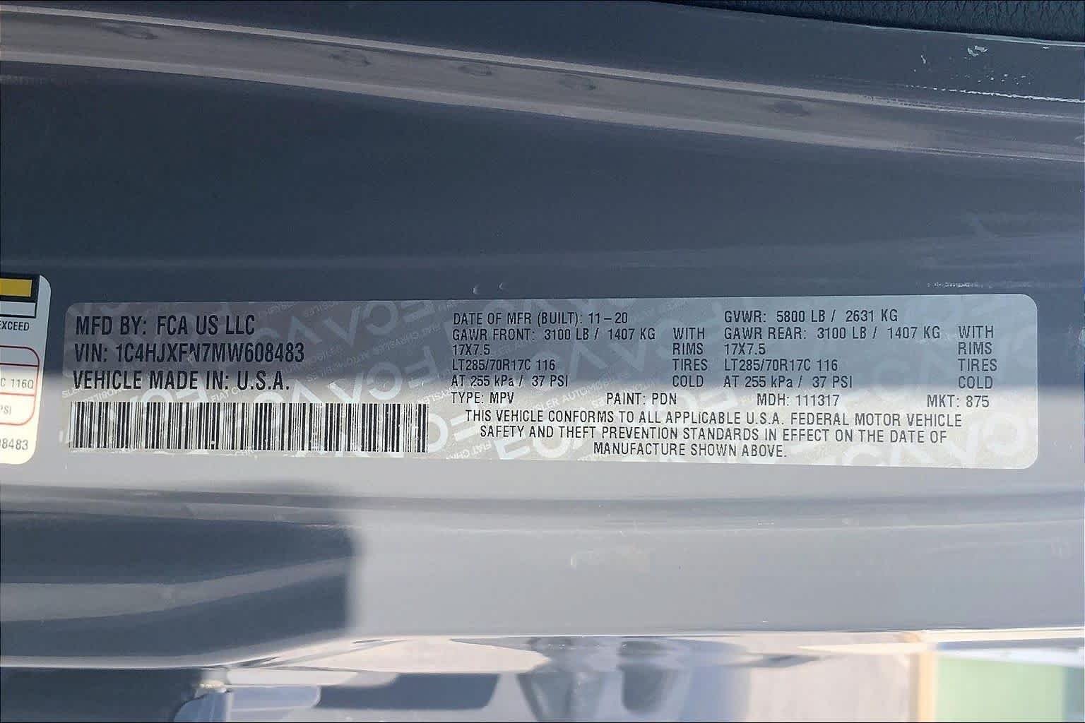Used 2021 Sting-Gray Clearcoat Jeep Unlimited Rubicon image 32