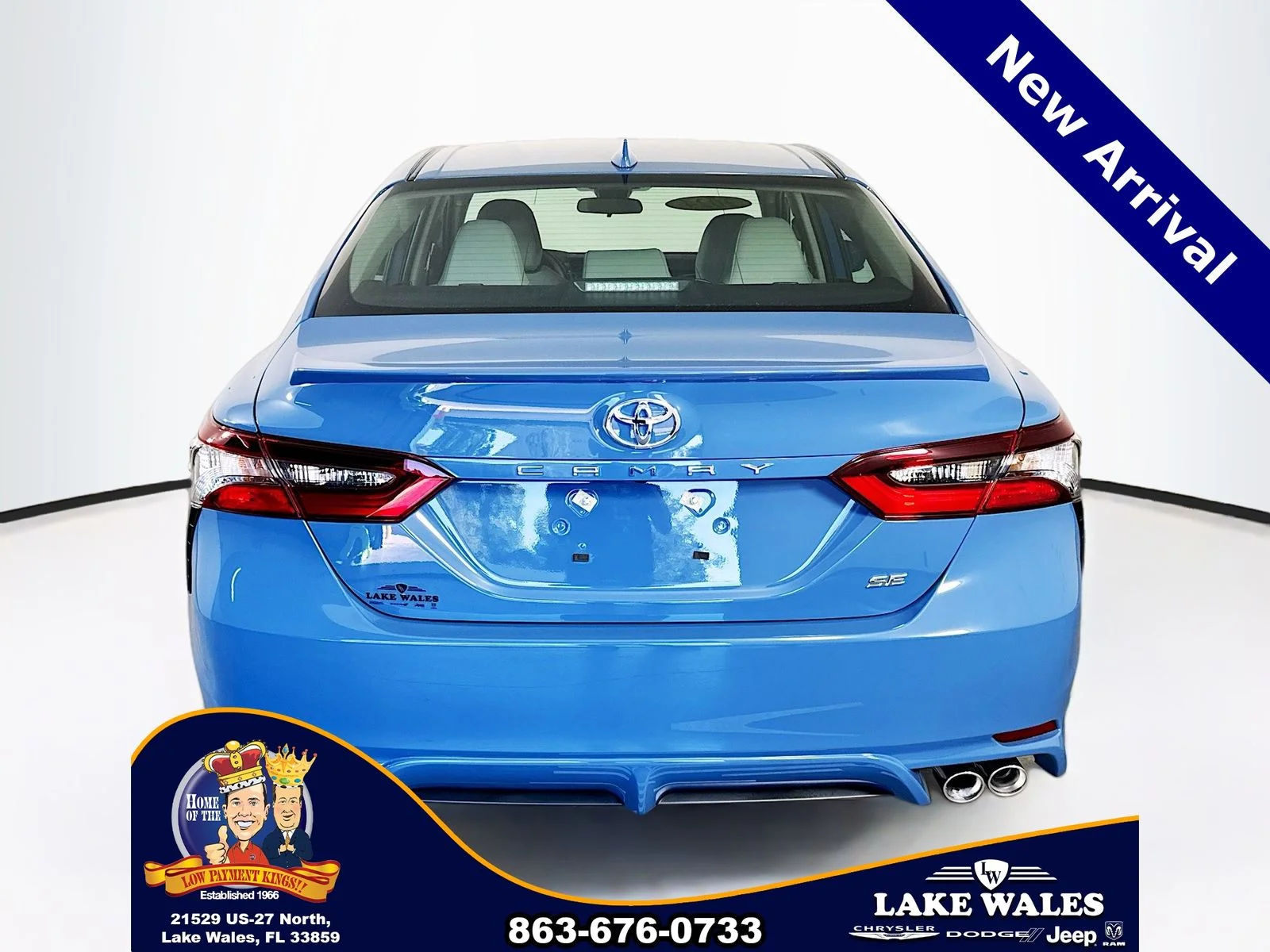 Used 2024 Blue Toyota SE image 6