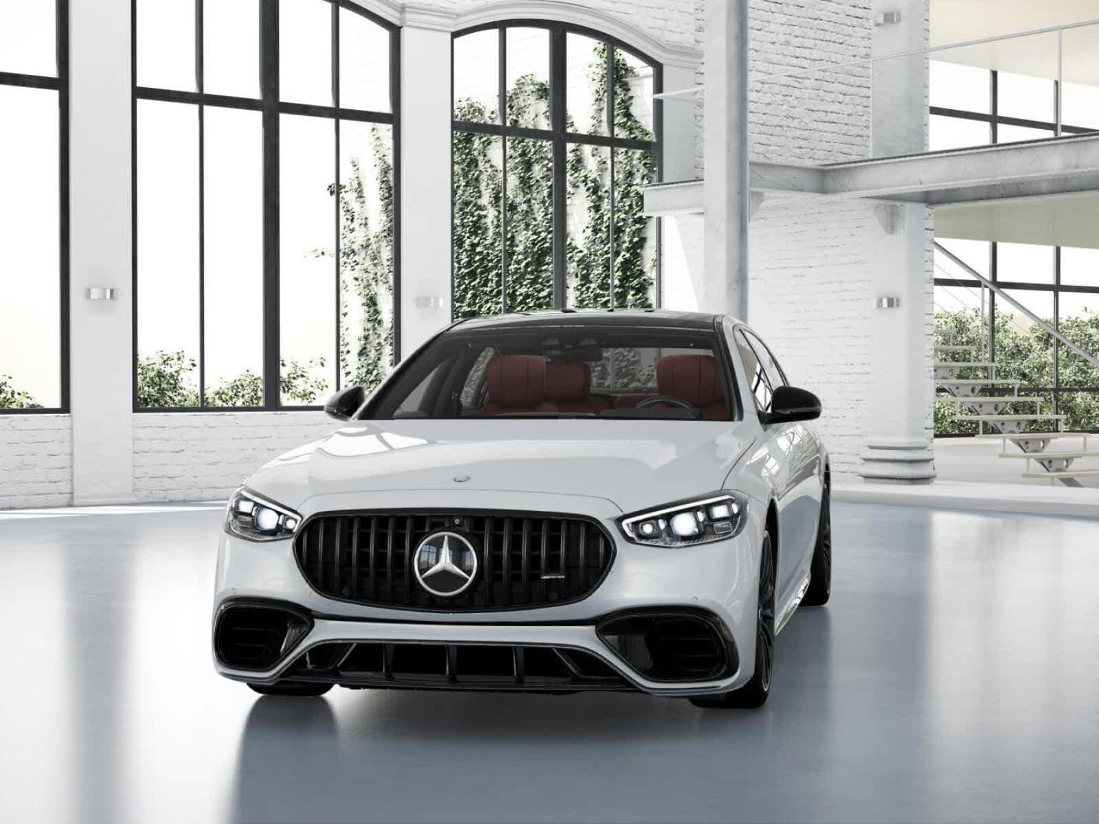 New 2026 MANUFAKTUR Moonlight White Metallic Mercedes-Benz AMG® S 63 E image 41