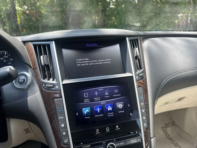 Used 2018 Blue INFINITI 3.0t LUXE image 22