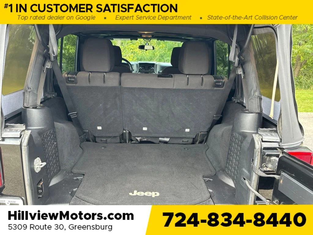 Certified Used 2016 Black Clearcoat Jeep Unlimited Sport image 19