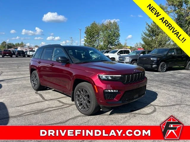 Used 2025 Red Jeep Summit Reserve image 3