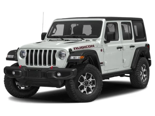 Used 2018 Bright White Clearcoat Jeep Rubicon image 1