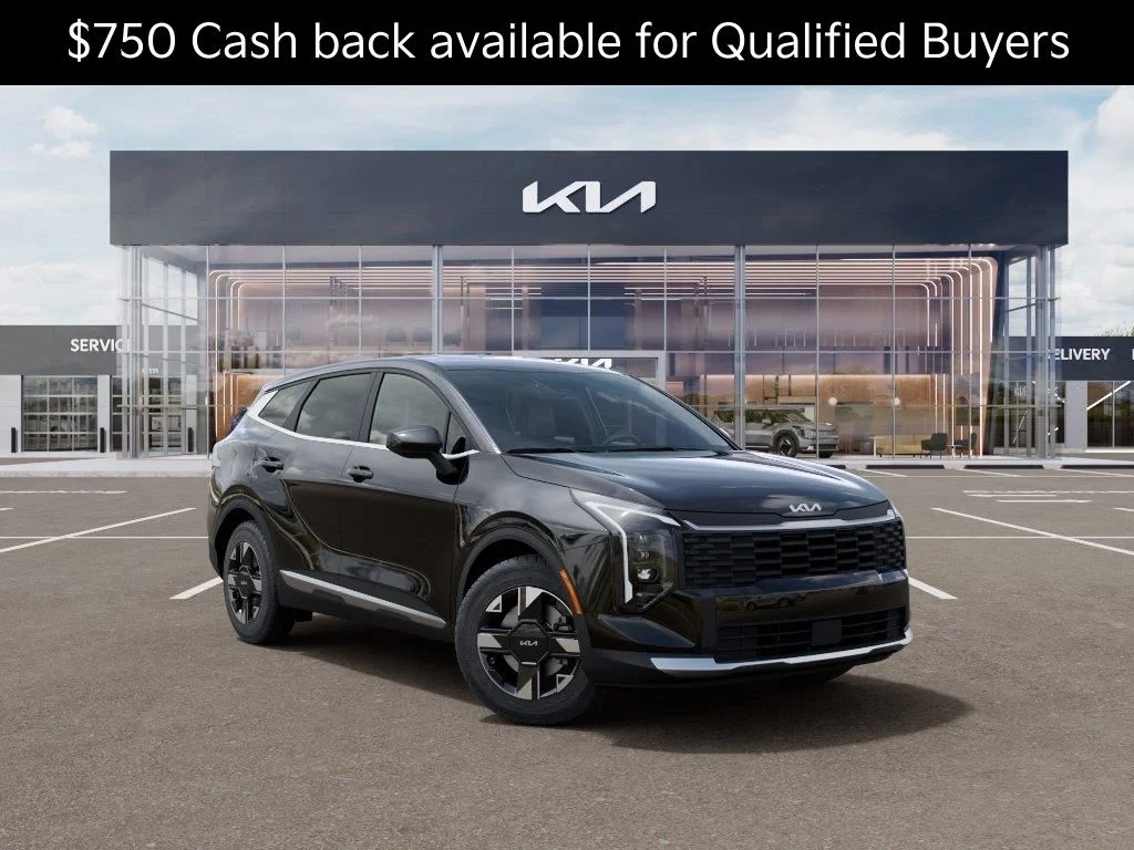 New 2026 Ebony Black Kia LX image 8