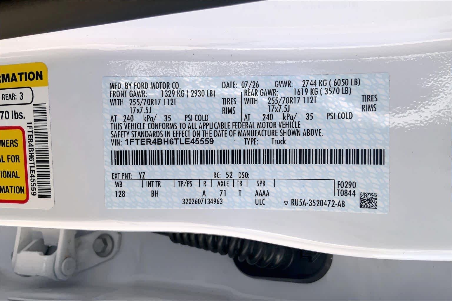 New 2026 Oxford White Ford XL image 21