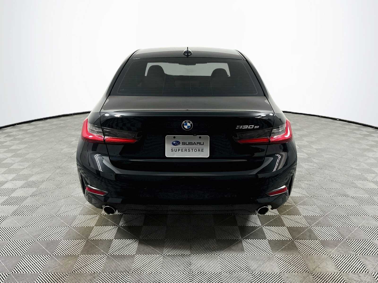 Used 2021 Black Sapphire Metallic BMW 330e image 6