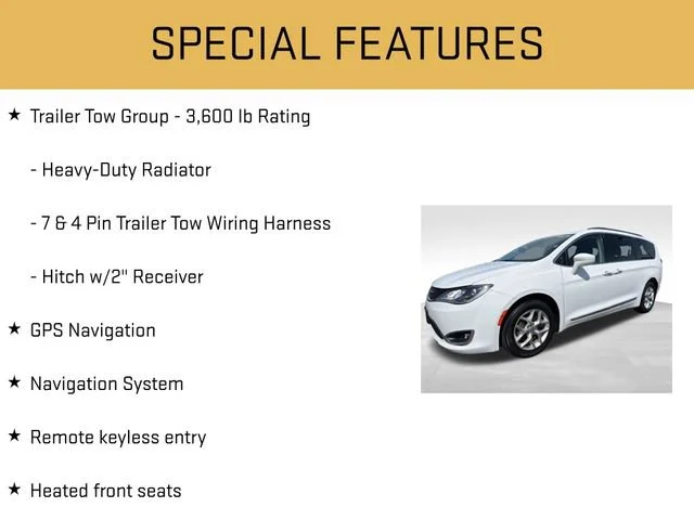 Used 2018 White Chrysler Touring L Plus image 12