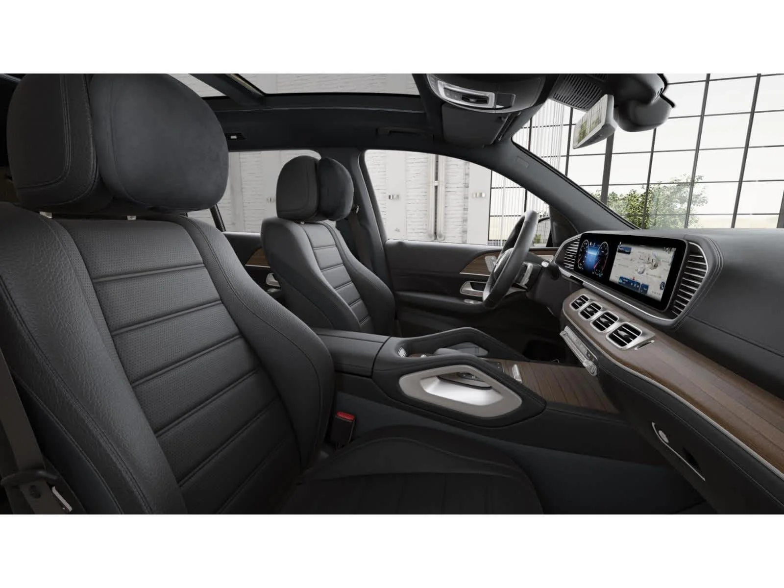Used 2025 Cirrus Silver Metallic Mercedes-Benz GLS 580 image 4