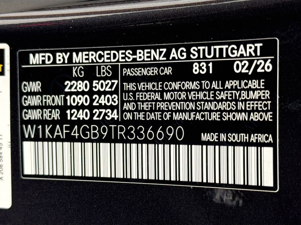 New 2026 Graphite Grey Metallic Mercedes-Benz C 300 image 34