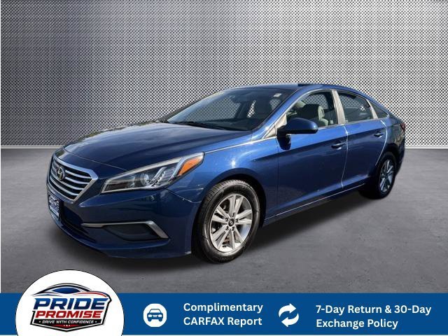 Used 2016 Blue Hyundai 2.4L SE image 1