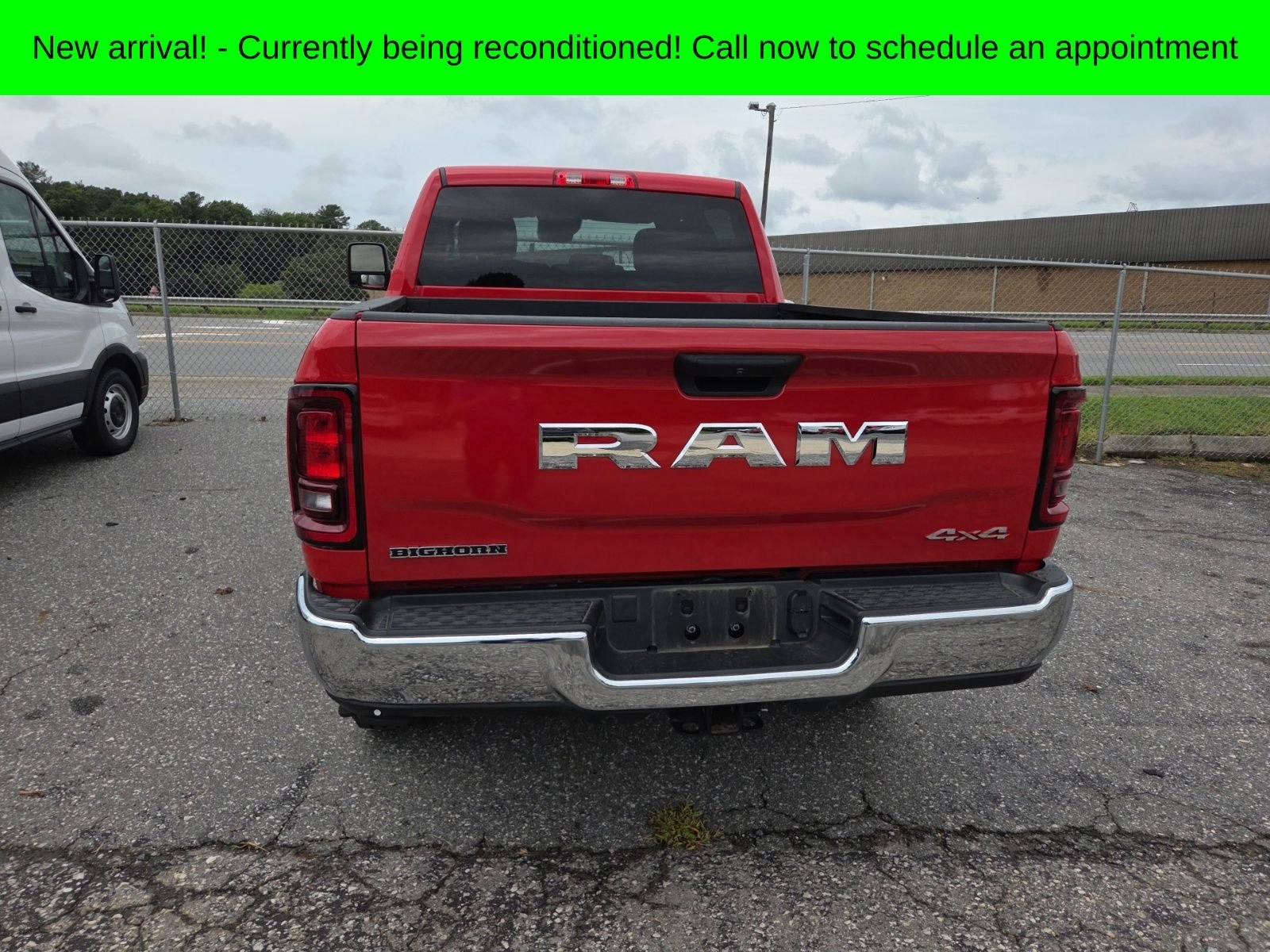 Used 2026 Flame Red Clearcoat Ram Big Horn image 4