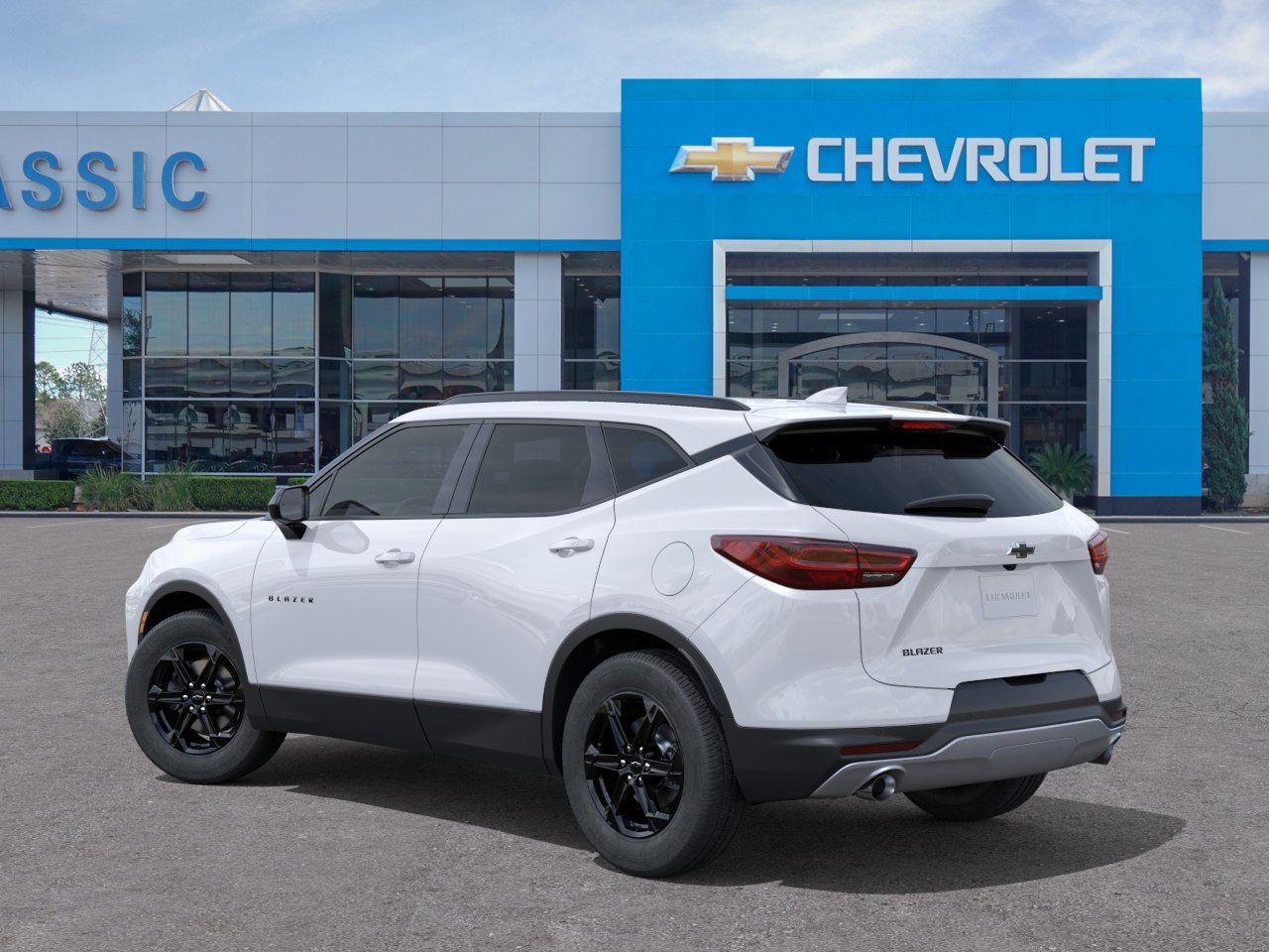2026 Chevrolet Blazer 2LT White at Classic Elite Chevrolet Sugar Land