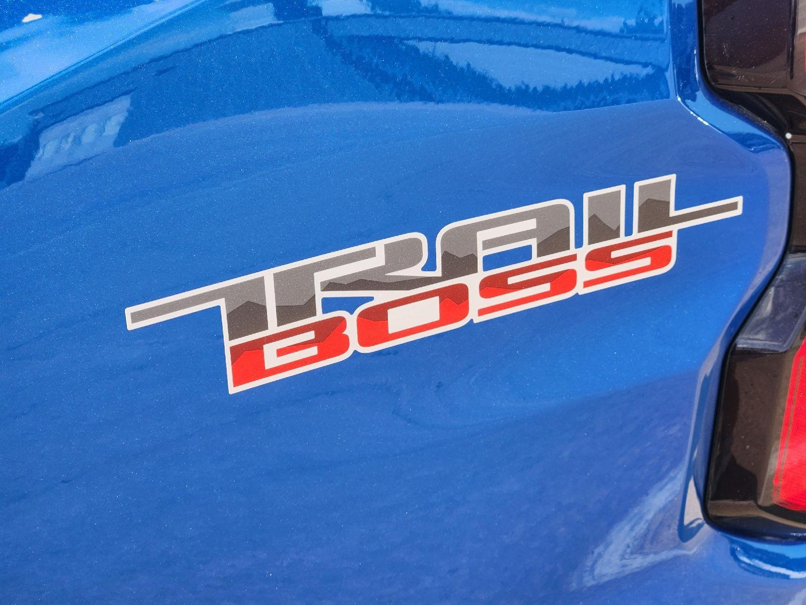 Used 2023 Glacier Blue Metallic Chevrolet 4WD Trail Boss image 12