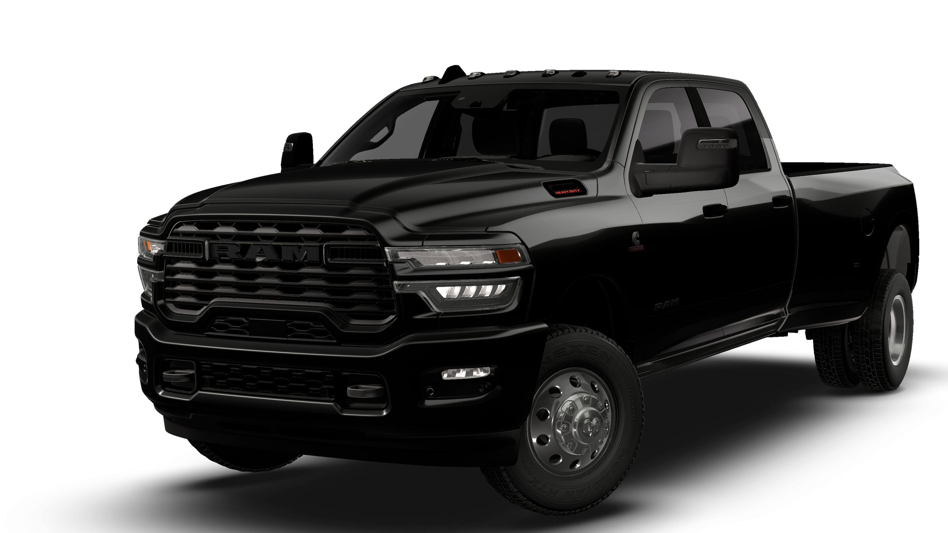 New 2027 Diamond Black Crystal Pearl-Coat Exterior Paint RAM LONE STAR image 13