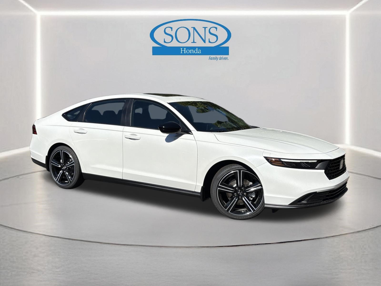 New 2026 Platinum White Pearl Honda Sport image 1