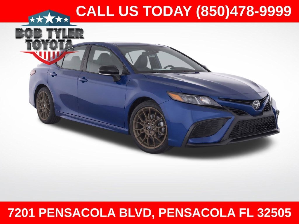 Used 2023 Blue Toyota SE Nightshade image 1