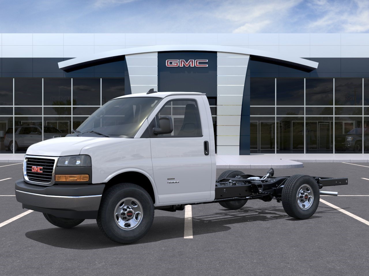 New 2025 Summit White GMC 1WT image 21