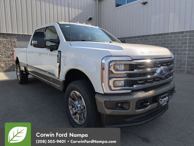 New 2026 Star White Metallic Tri-Coat Ford F-350® King Ranch® image 1
