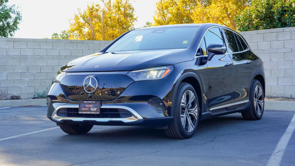 Used 2025 Mercedes-Benz EQE SUV Base with VIN 4JGGM2BB9SA061062 for sale in Santa Clarita, CA