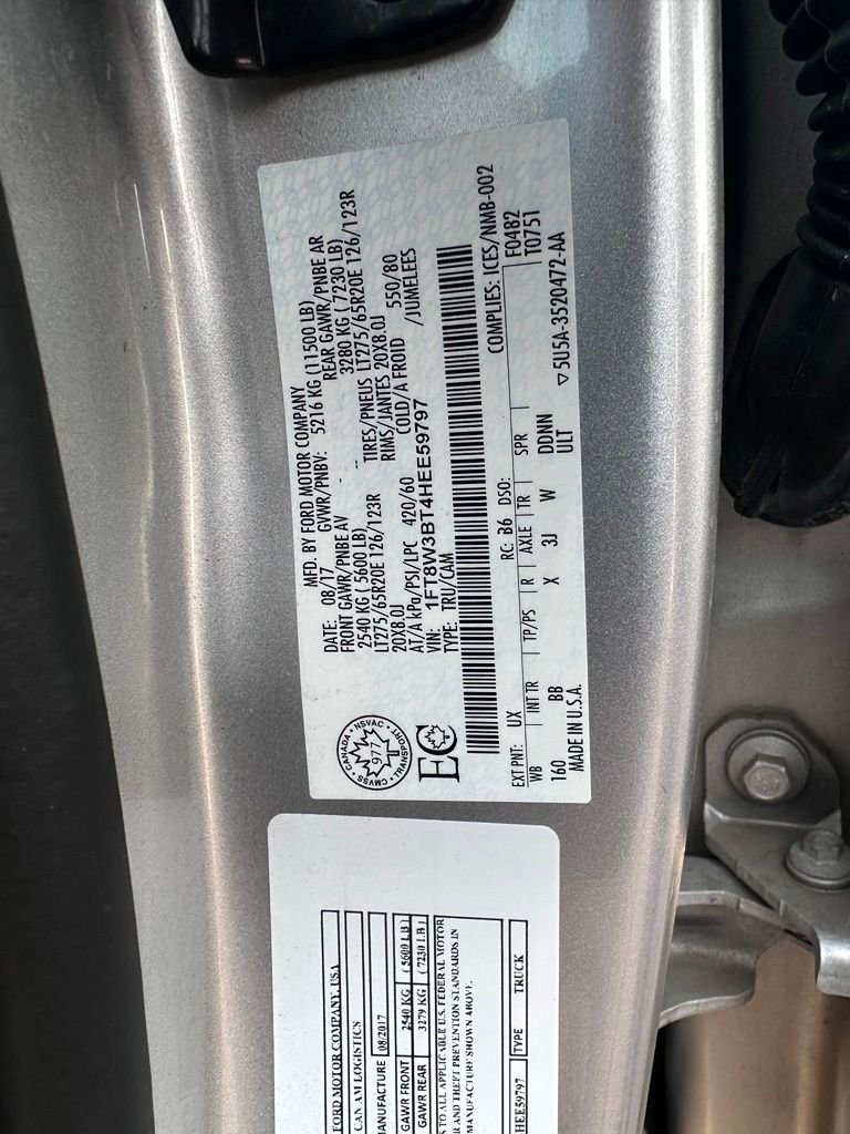 Used 2017 Ingot Silver Metallic Ford Platinum image 18