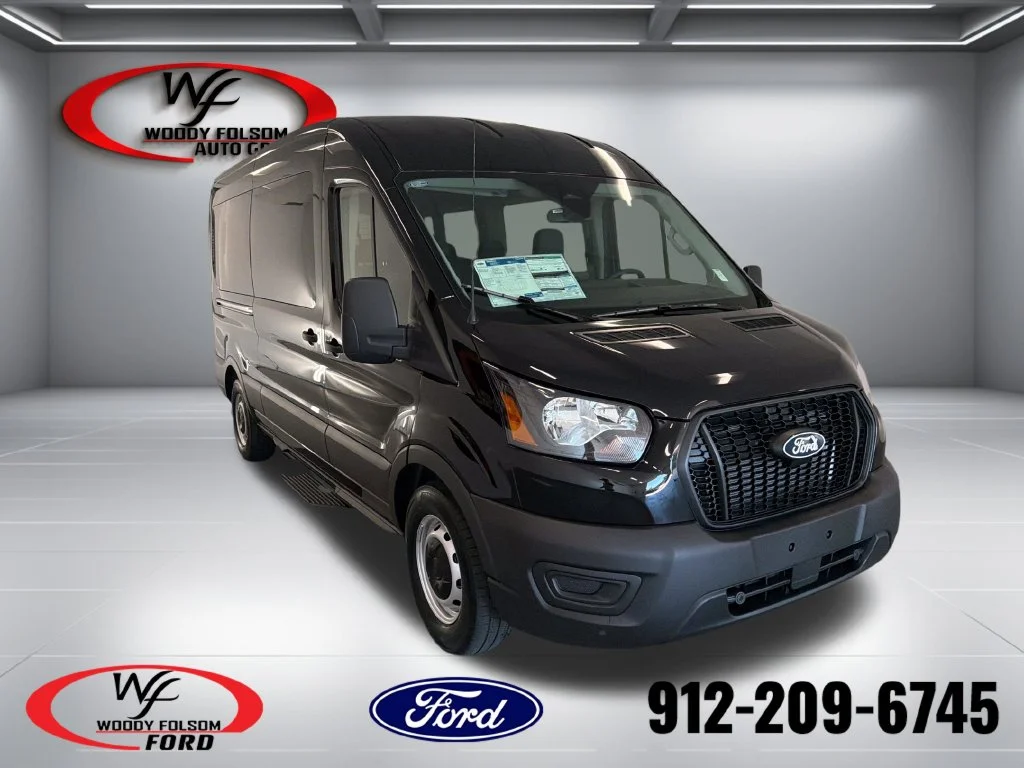 New 2027 Agate Black Metallic Ford Passenger Van XL image 1