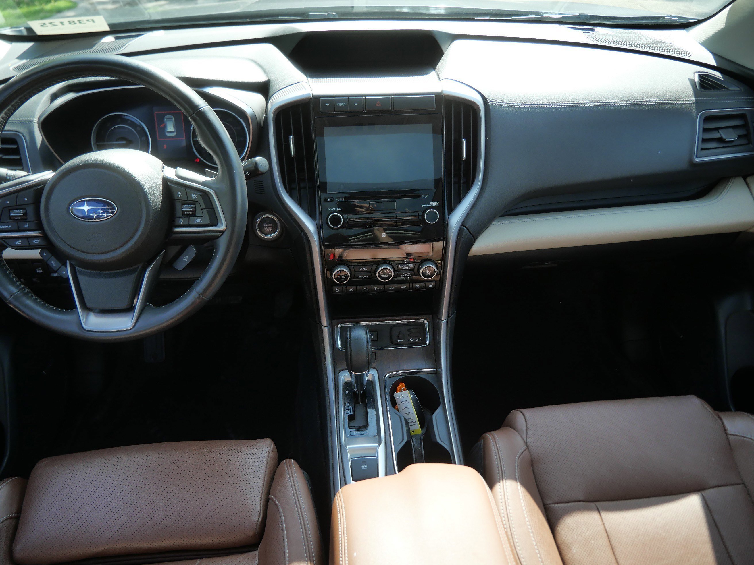 Used 2019 Magnetite Gray Metallic Subaru Touring image 10