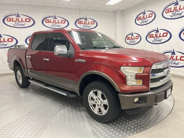 Used 2015 Red Ford Lariat image 1