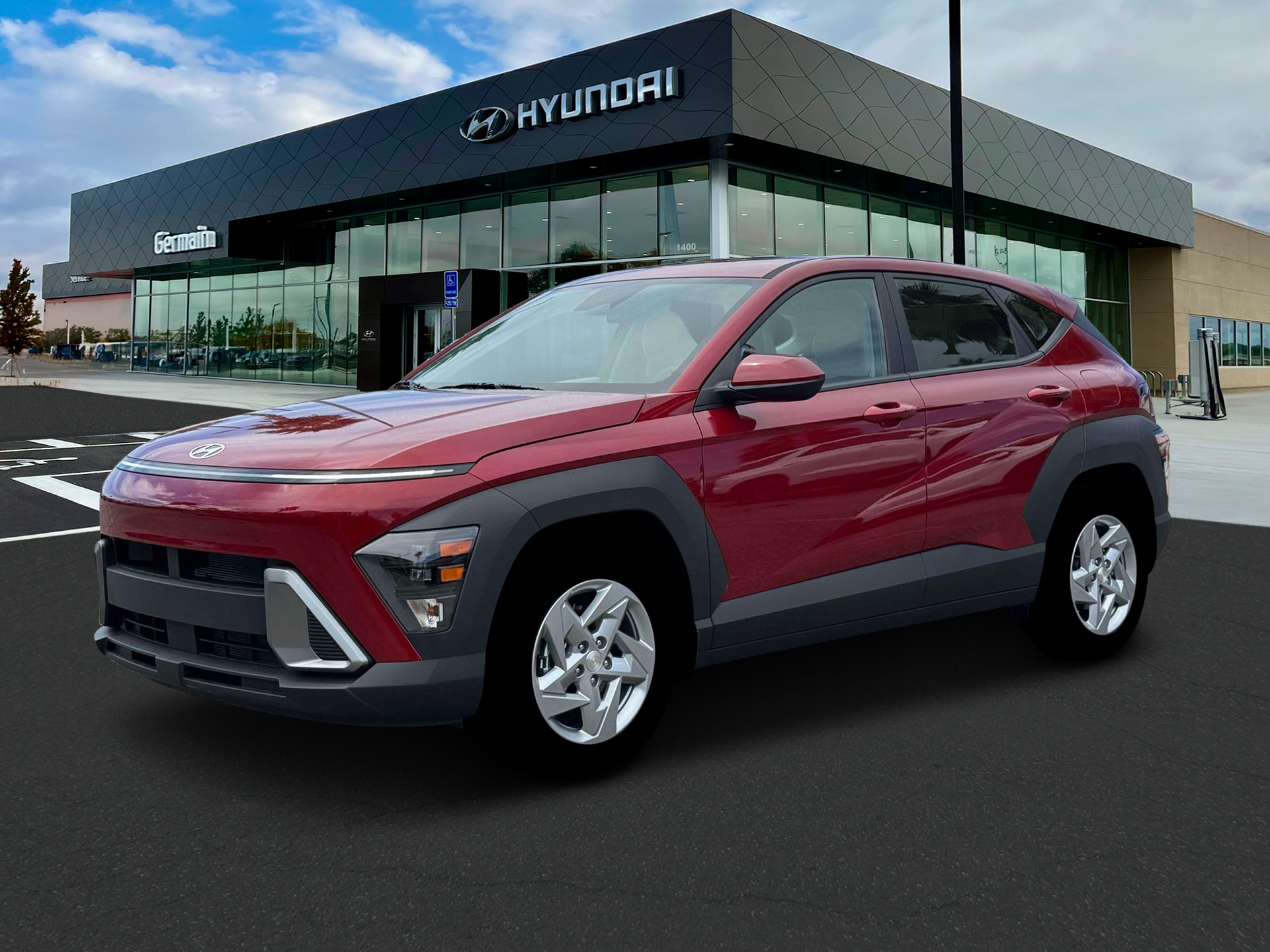 New 2026 Ultimate Red Metallic Hyundai SE FWD image 2